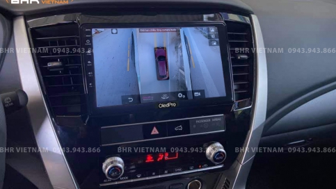 Màn hình DVD Android liền camera 360 xe Mitsubishi Pajero Sport 2018 - nay | Oled Pro X8S 